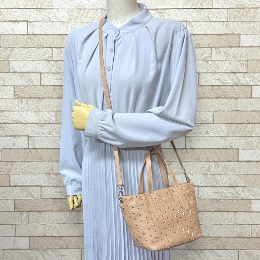 【ミラクル★サマー】新品JIMMY CHOO スター スタッズ ポシェット ミラクル☆サマー様専用】新品JIMMY CHOO スター スタッズ ポシェット