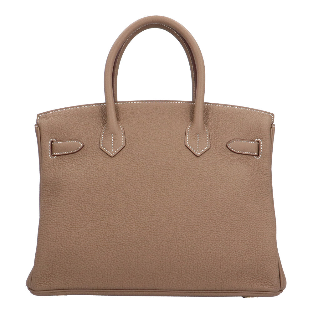 エルメス バーキン30 ハンドバッグ トゴ ブラウン レディース HERMES
