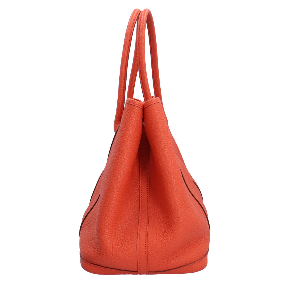 エルメス ガーデンパーティPM トートバッグ カントリー オレンジ