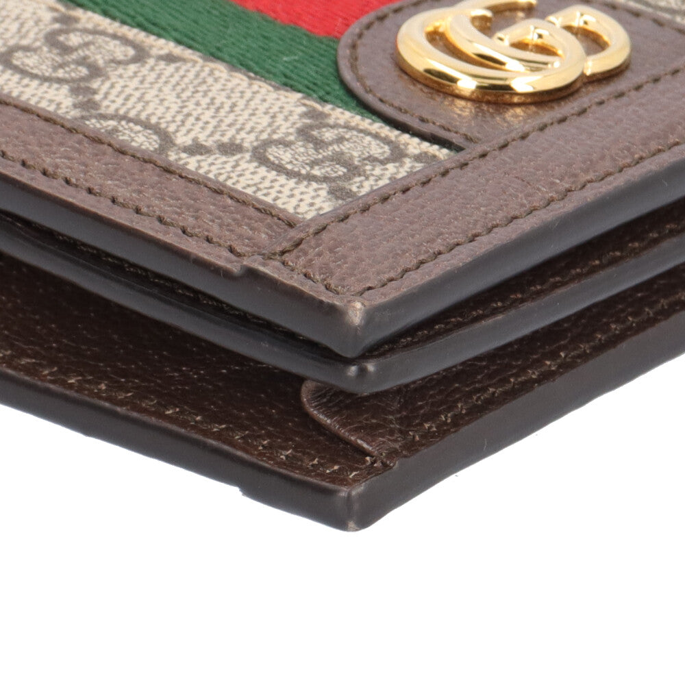 GUCCI グッチ カードケース ウォレット オフィディア 二つ折り財布 GG