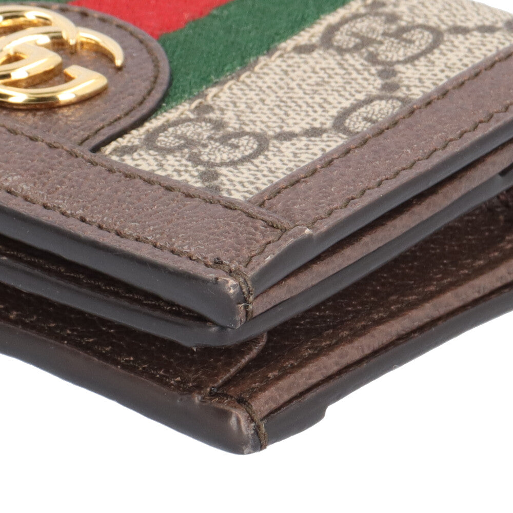 GUCCI グッチ カードケース ウォレット オフィディア 二つ折り財布 GG
