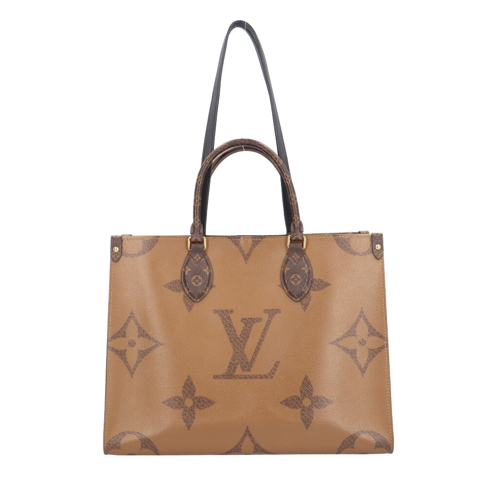 LOUIS VUITTON ルイヴィトン オンザゴーMM モノグラムジャイアント ショルダーバッグ モノグラムリバース ブラウン ユニセック –  【公式】リサイクルキング オンラインショップ