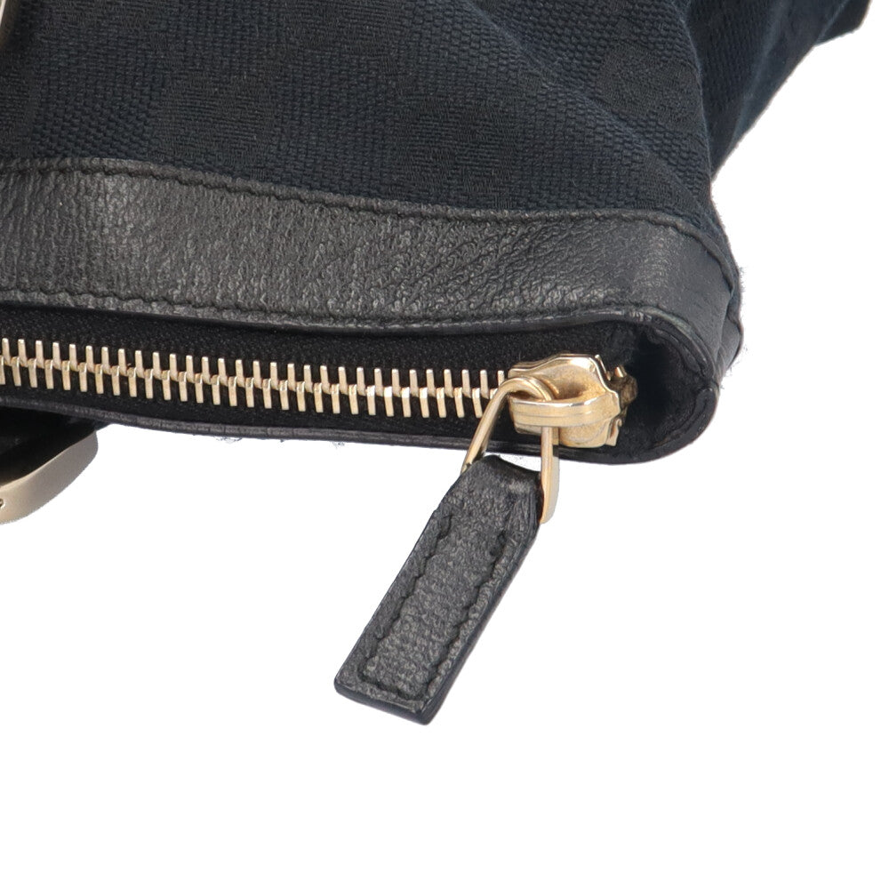 グッチ　GUCCI アビーライン　トートバッグ　GGキャンバス　黒 GUCCI グッチ アビーライン トートバッグ GGキャンバス ブラック