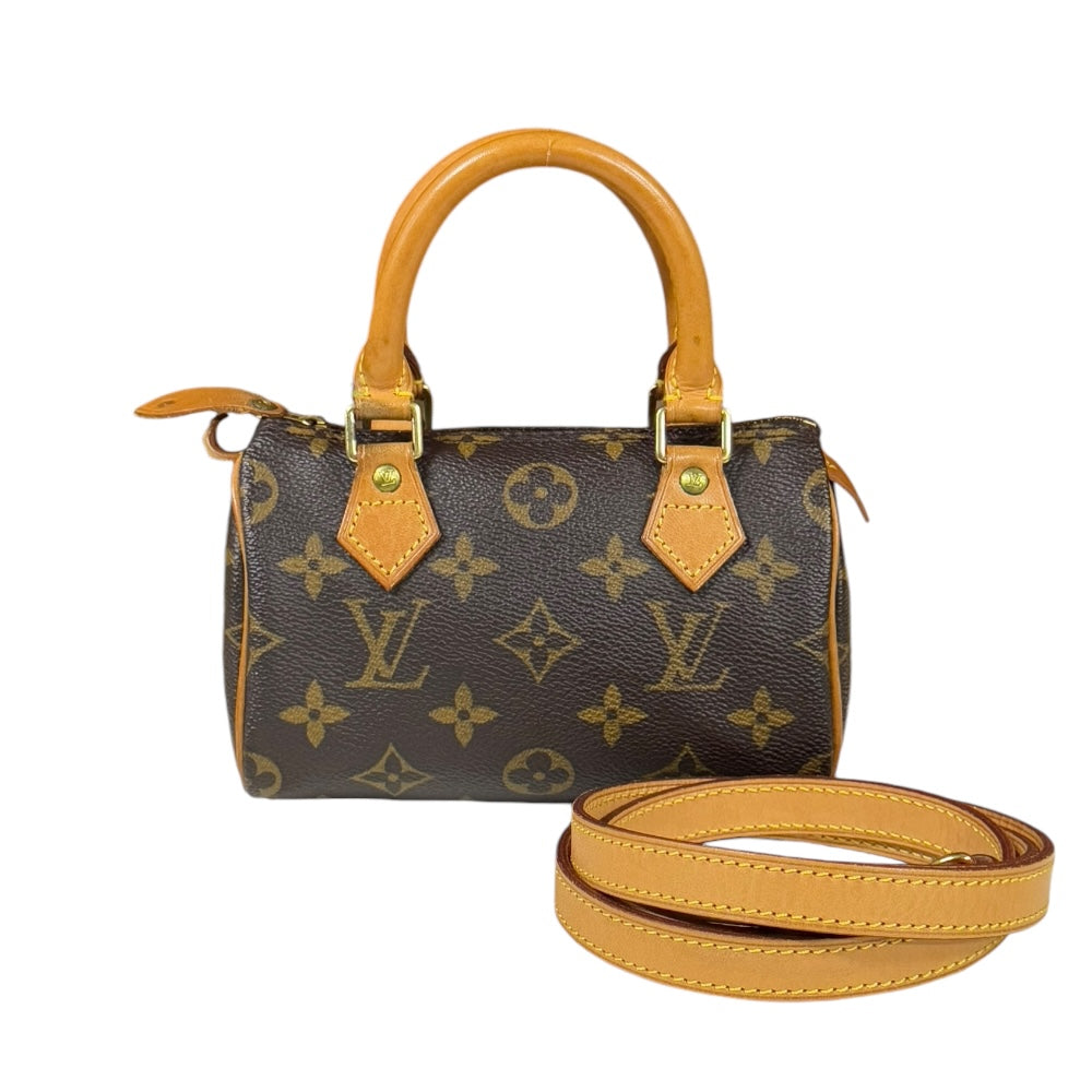 LOUIS VUITTON ルイヴィトン ミニスピィーディ モノグラム ショルダー LOUIS VUITTON ルイヴィトン ミニスピィーディ モノグラム ショルダー
