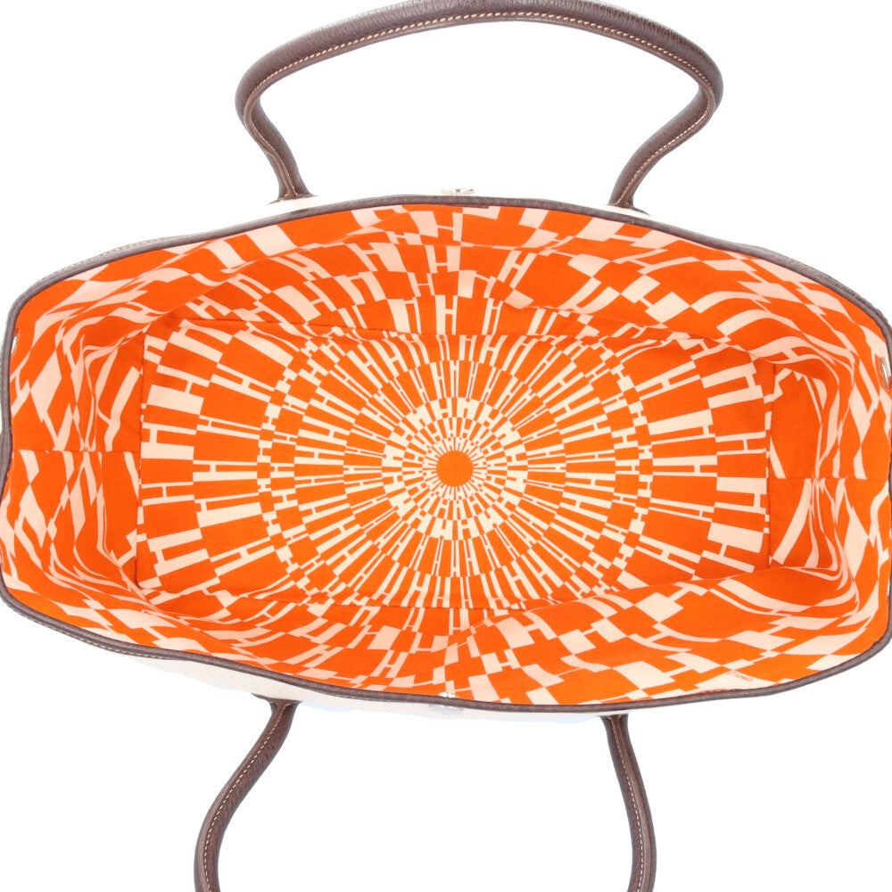 HERMES エルメス ハワイ限定 ガーデンパーティPM ハンドバッグ レザー