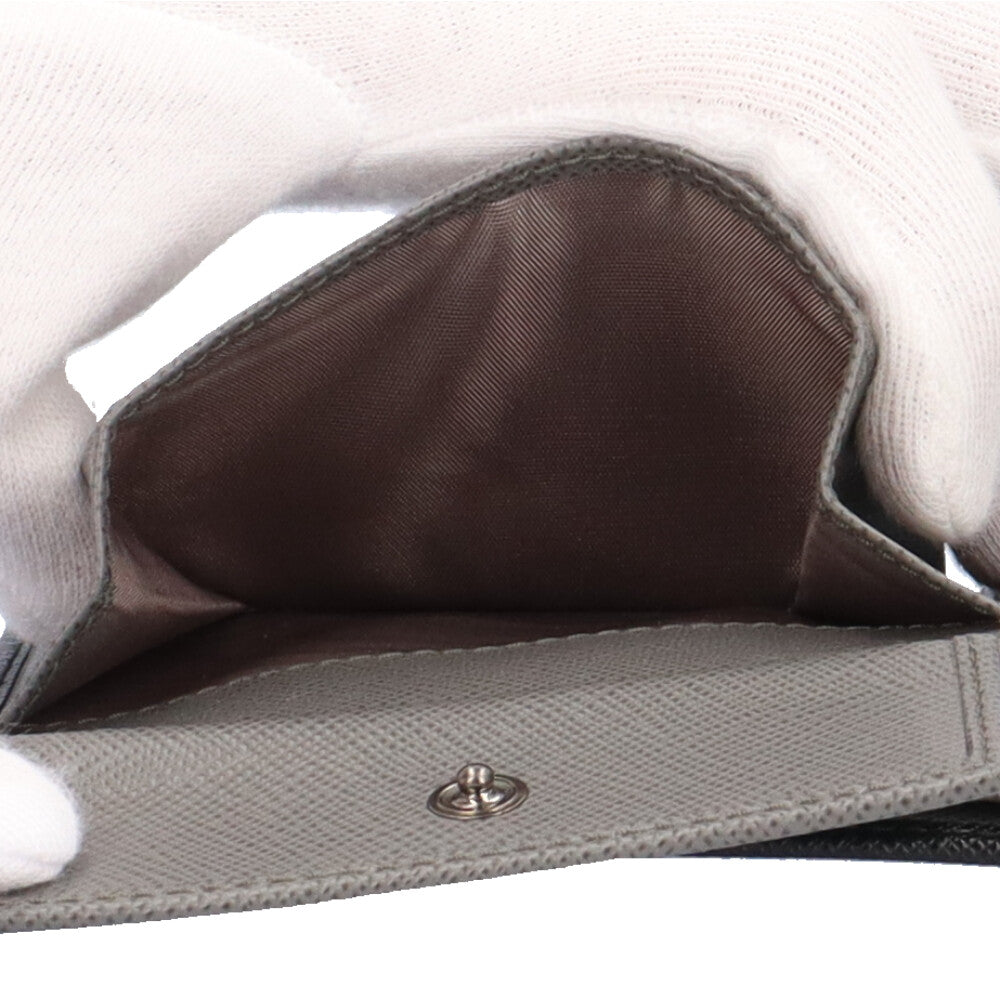 PRADA Saffiano Bi-fold Wallet Leather Men's Used – 【公式