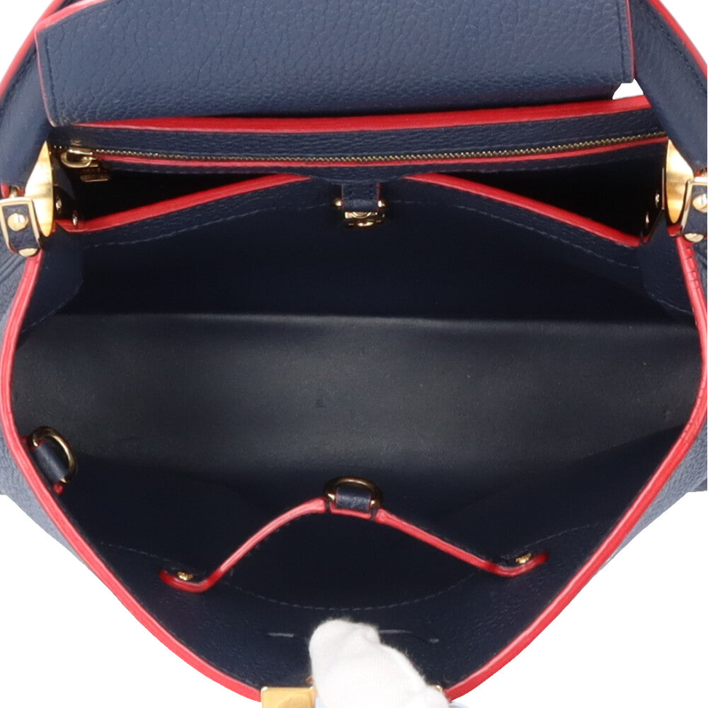 LOUIS VUITTON ルイヴィトン カプシーヌMM ショルダーバッグ レザー