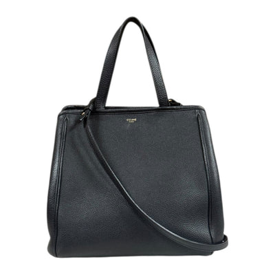 CELINE ショルダーバッグ ブラック CELINE ブラックショルダーバッグ