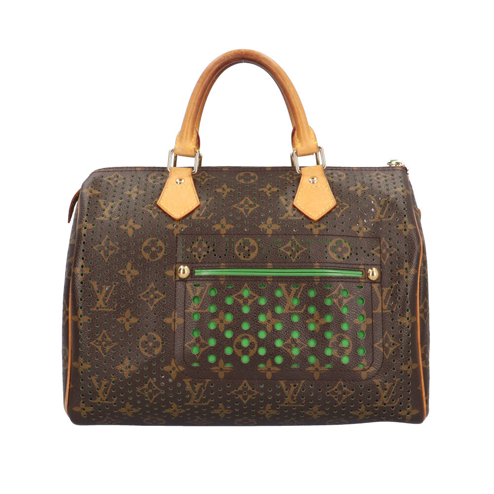 LOUIS VUITTON ルイヴィトン スピーディ30 モノグラムペルフォ ハンドバッグ モノグラムキャンバス ブラウン レディース 中古 –  【公式】リサイクルキング オンラインショップ