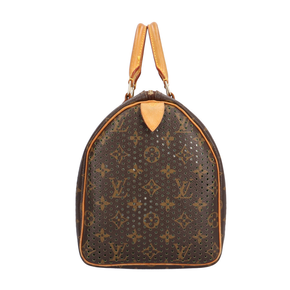 LOUIS VUITTON ルイヴィトン スピーディ30 モノグラムペルフォ ハンドバッグ モノグラムキャンバス ブラウン レディース 中古 –  【公式】リサイクルキング オンラインショップ