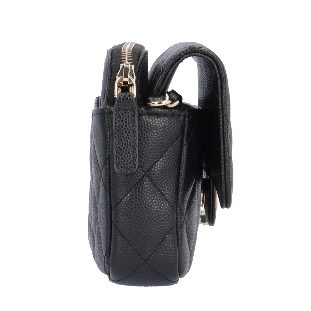 CHANEL シャネル フォンケース マトラッセ ショルダーバッグ