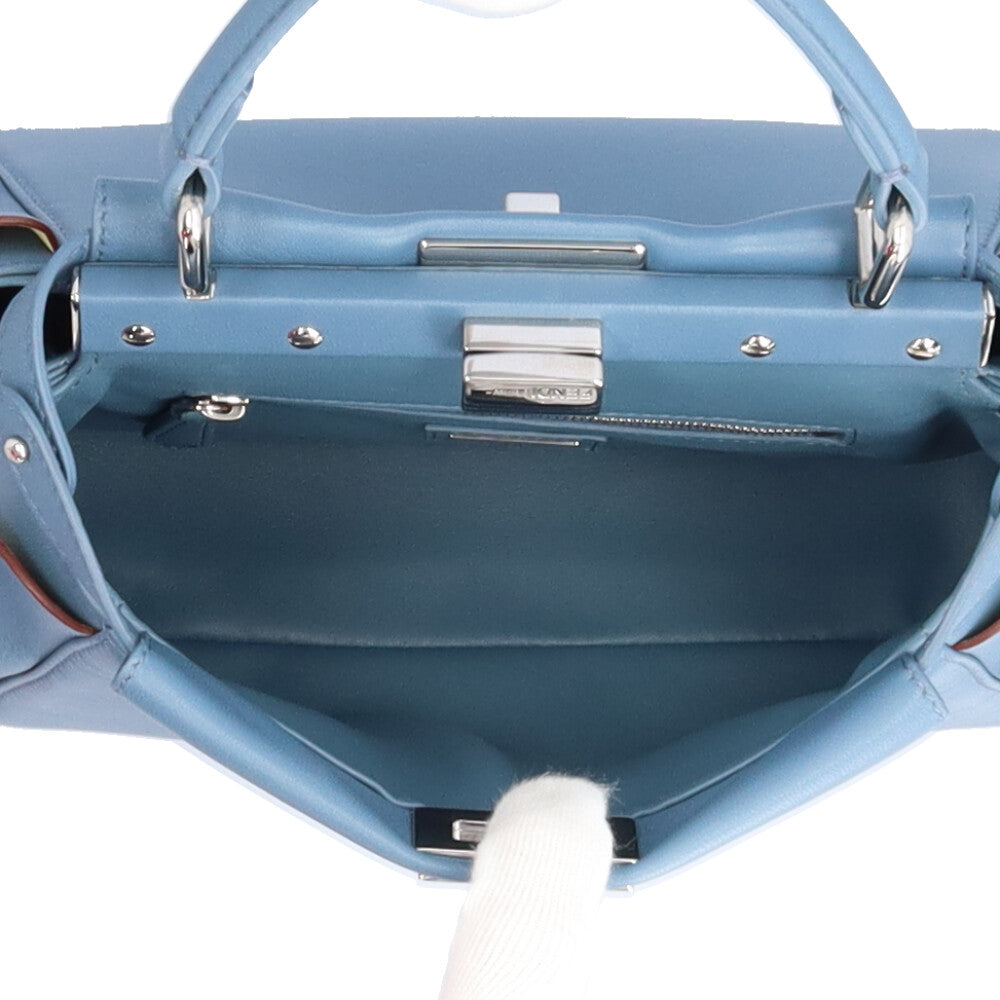 FENDI フェンディ ピーカブーミニ フリル セレリア ショルダーバッグ