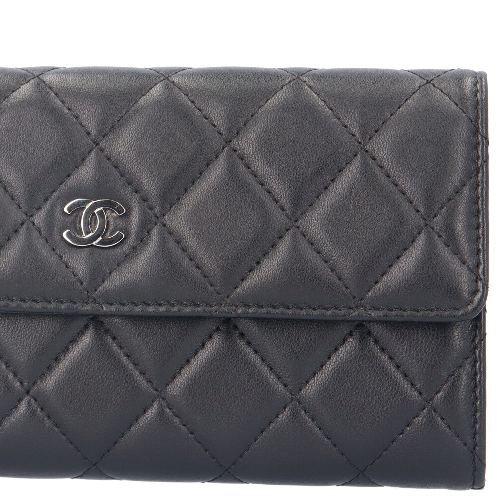 CHANEL シャネル マトラッセ 長財布 ラムスキン レディース 中古 – 【公式】リサイクルキング オンラインショップ