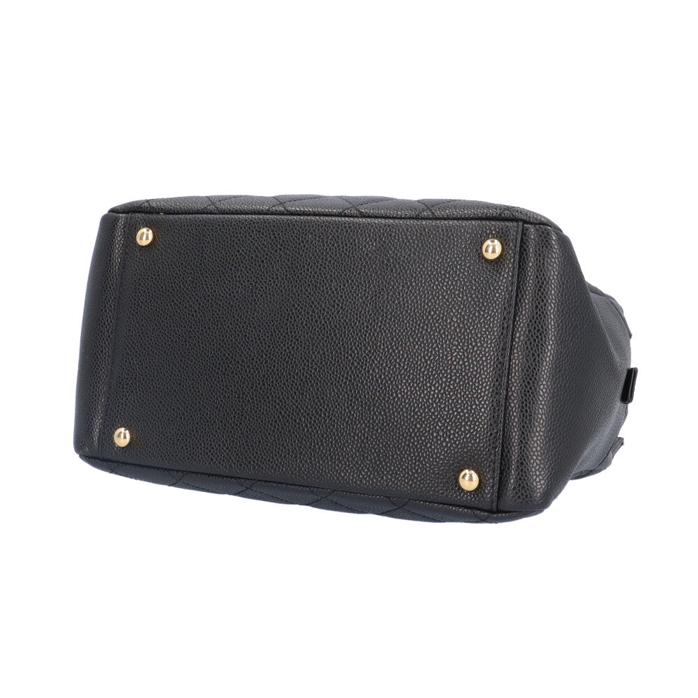 CHANEL シャネル PSTトート マトラッセ ショルダーバッグ キャビア