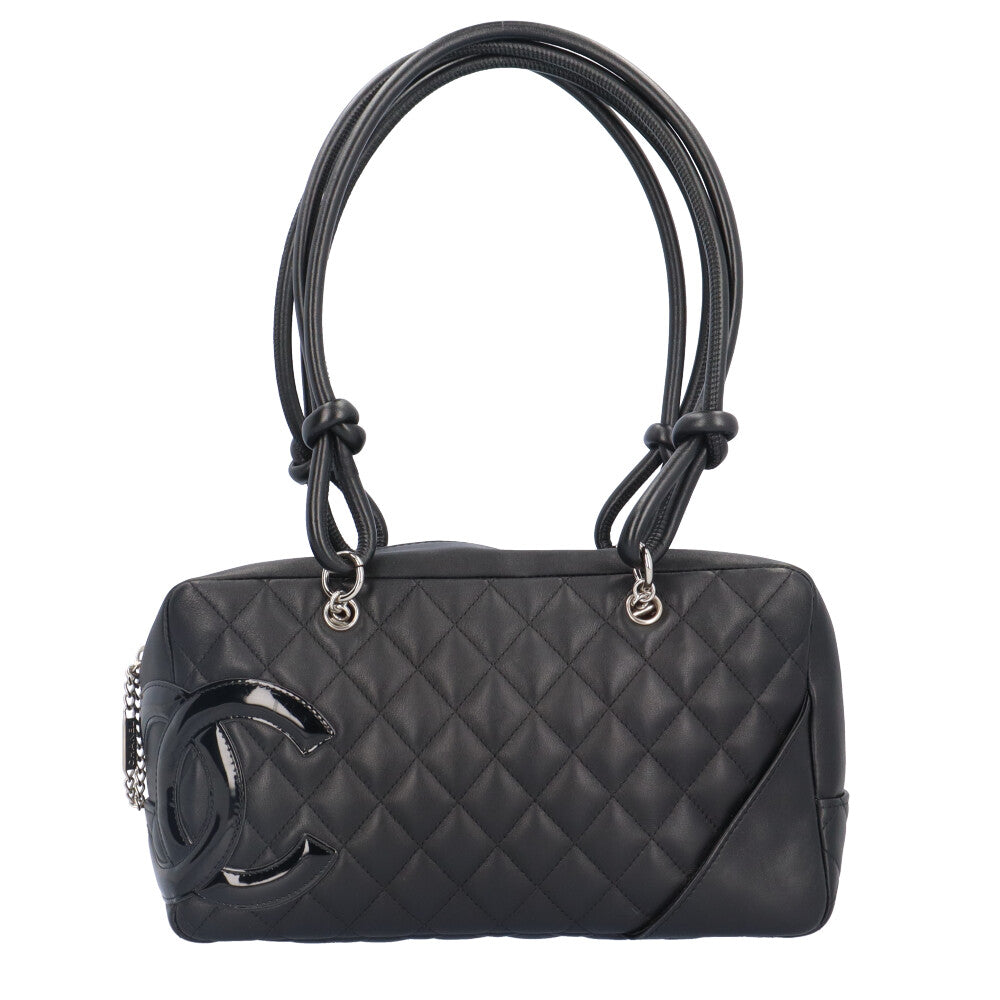 CHANEL シャネル ボーリングバッグ カンボン ショルダーバッグ 