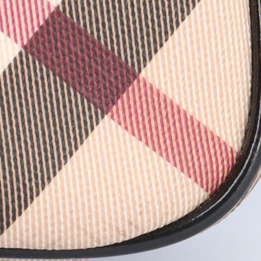 BURBERRY バーバリー ハンドバッグ PVC ベージュ レディース