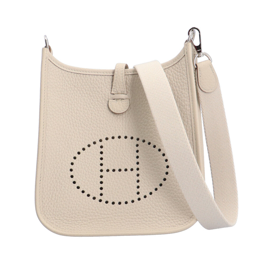 エルメス　エブリンI GM ホワイト トリヨンクレマンス ショルダーバッグ HERMES - エルメス エブリンI GM ホワイト トリヨンクレマンス