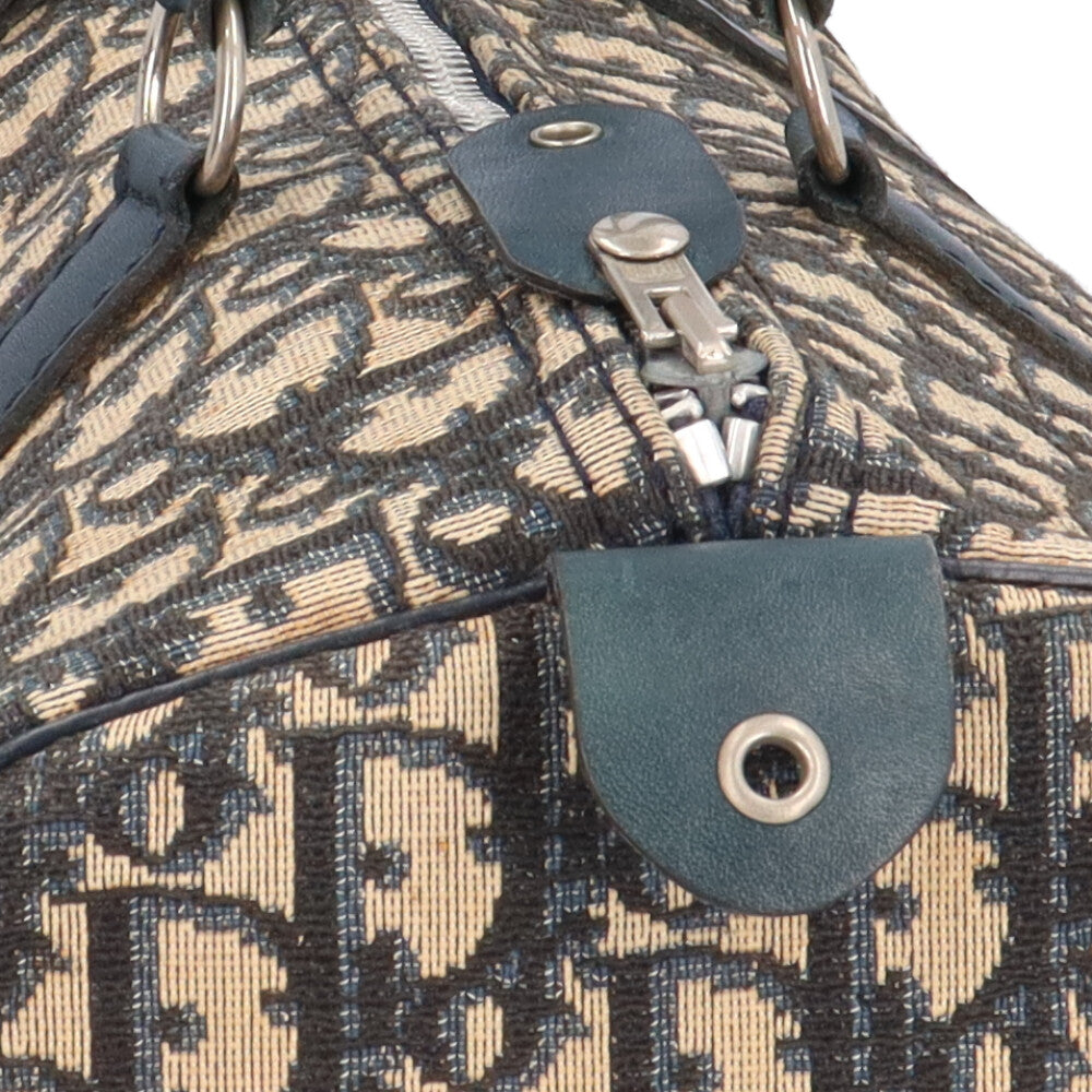 Dior ディオール ミニボストン トロッター ハンドバッグ キャンバス