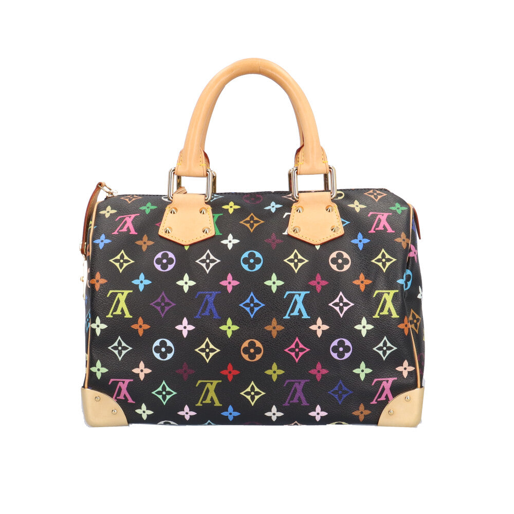 LOUIS VUITTON ルイヴィトン スピーディ30 モノグラムマルチカラー ハンドバッグ モノグラムマルチカラー ブラック レディース –  【公式】リサイクルキング オンラインショップ