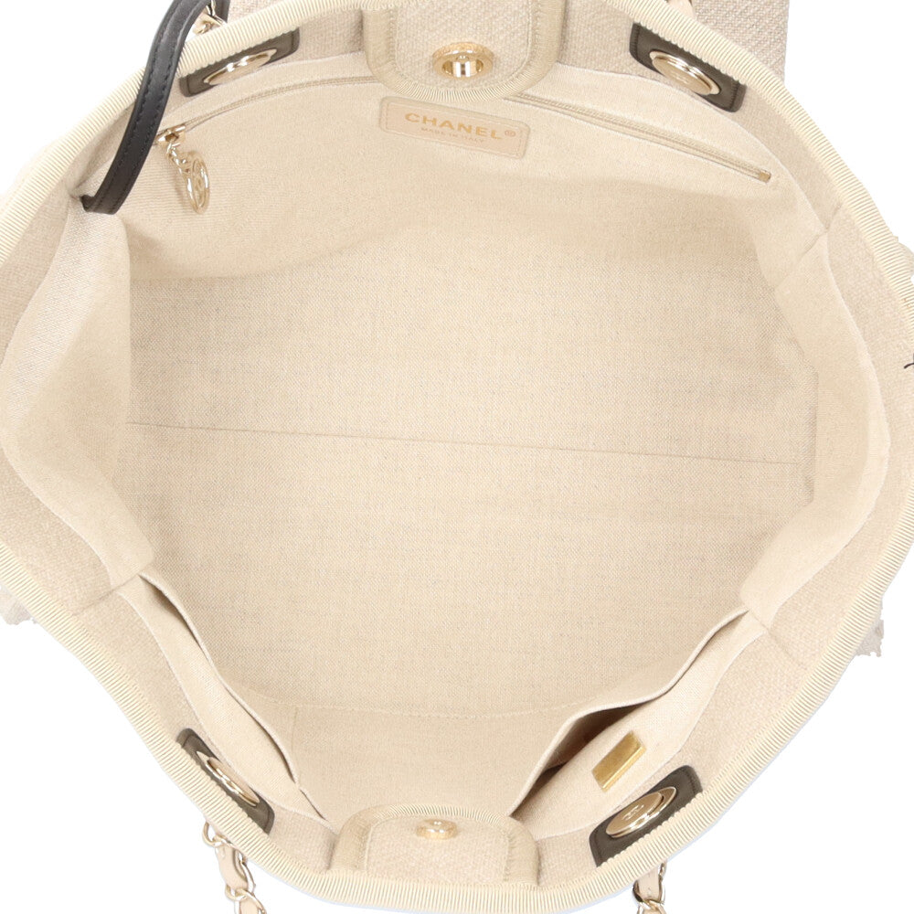 【新品未使用】シャネル　ドーヴィル　PM ベージュ　CHANEL 新品未使用】シャネル ドーヴィル PM ベージュ CHANEL - メルカリ