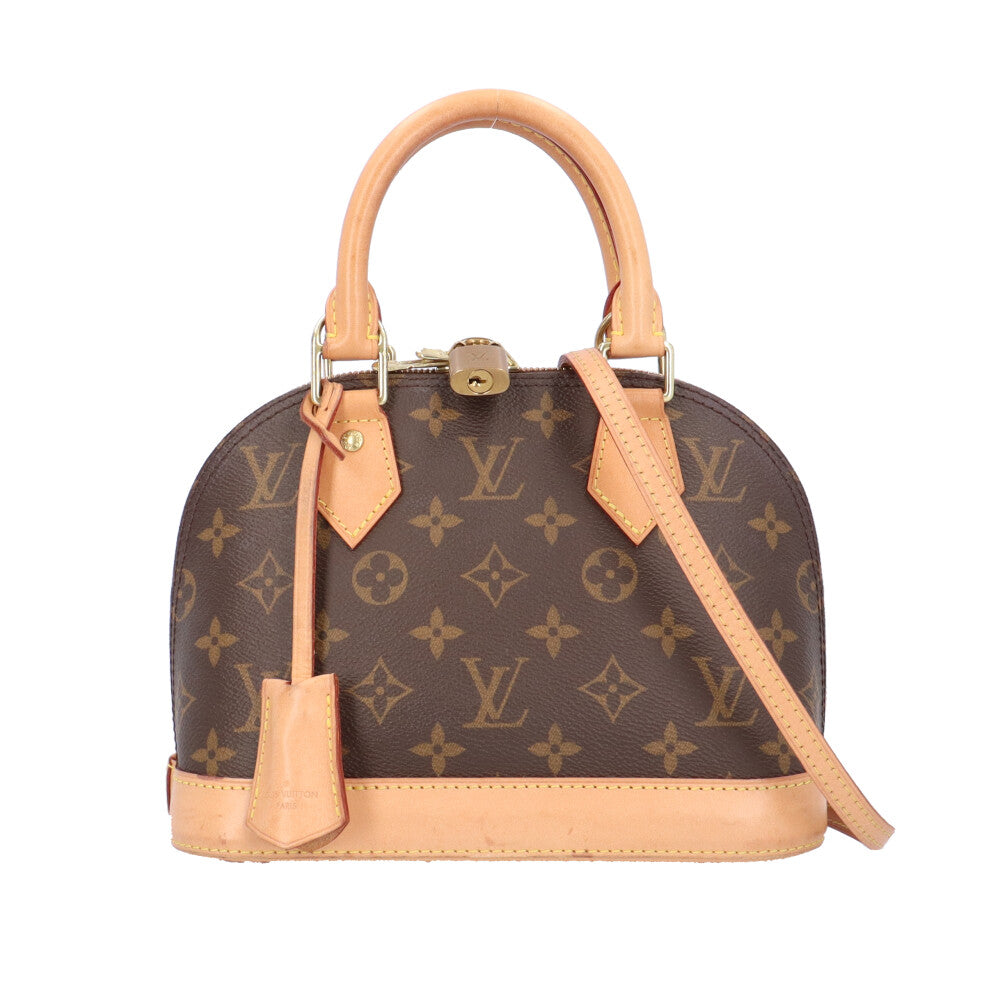 LOUIS VUITTON ルイヴィトン アルマBB モノグラム ショルダーバッグ モノグラムキャンバス ブラウン レディース 中古 –  【公式】リサイクルキング オンラインショップ