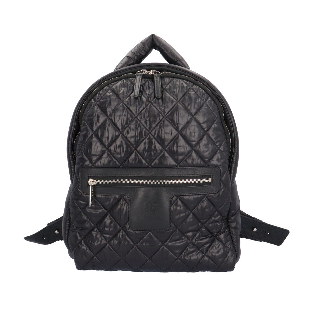 CHANEL Coco Cocoon Backpack Daypack Nylon Women s Used 36 Months Interest Free Shopping Loan Available