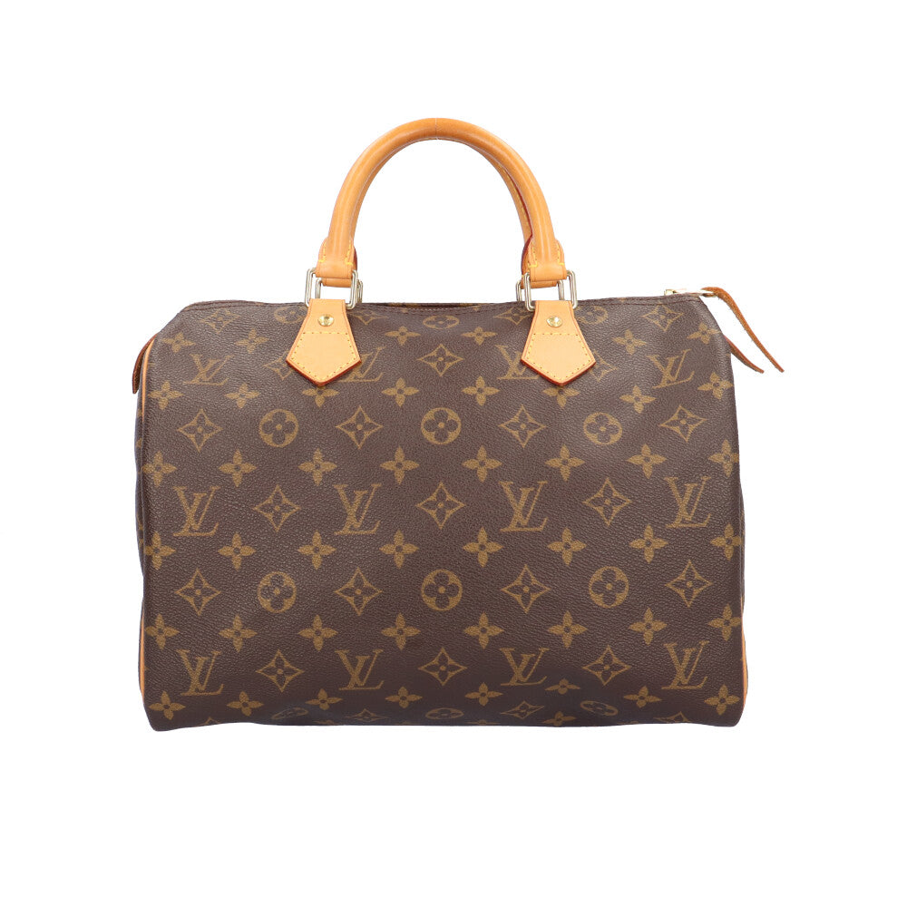 LOUIS VUITTON ルイヴィトン スピーディ30 モノグラム ハンドバッグ モノグラムキャンバス ブラウン レディース 中古 –  【公式】リサイクルキング オンラインショップ