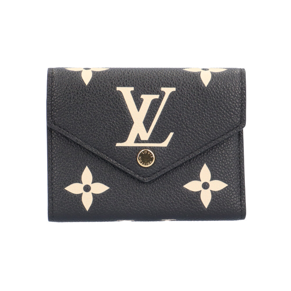LOUIS VUITTON Victorine Bicolor Empreinte Bi-fold Wallet Empreinte