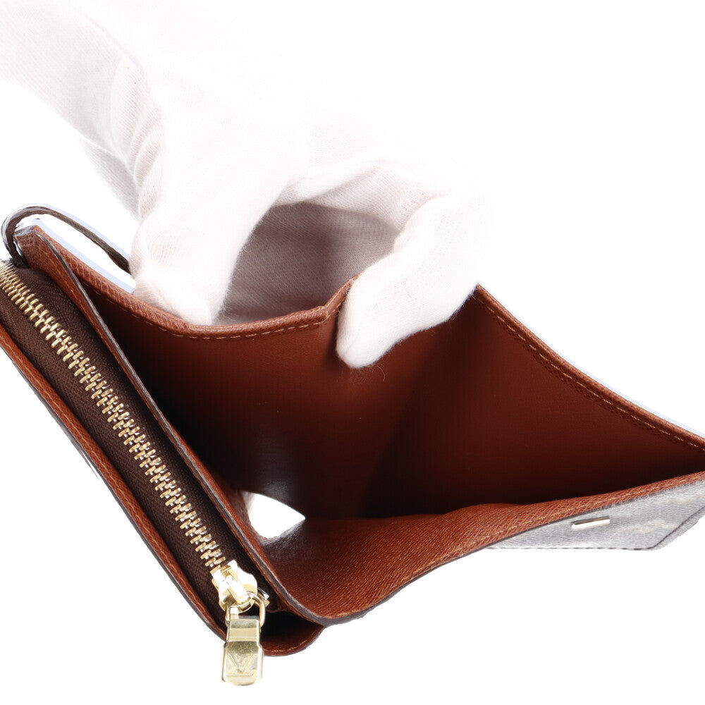 LOUIS VUITTON ルイヴィトン コンパクトジップ モノグラム 二つ折り