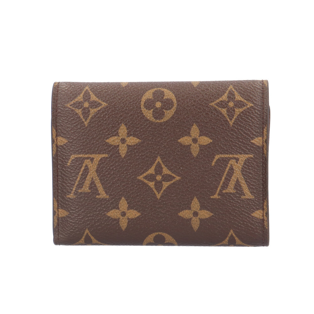 LOUIS VUITTON Victorine Monogram Tri-fold Wallet Monogram Canvas