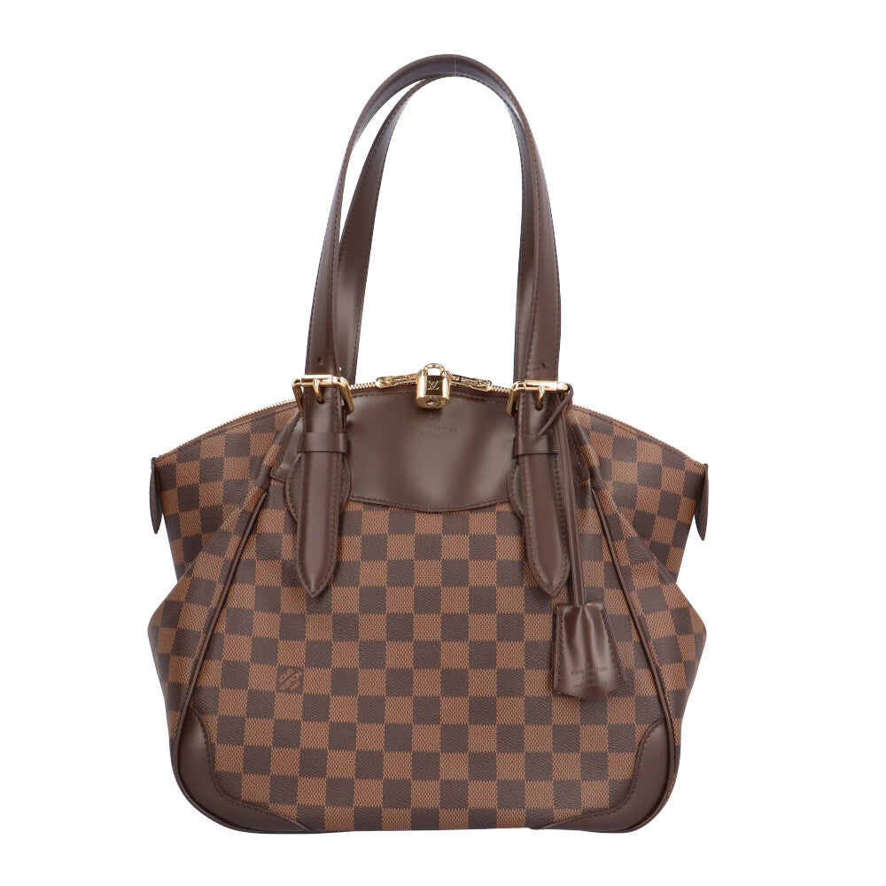 LOUIS VUITTON ルイヴィトン ヴェローナMM ダミエ ショルダーバッグ ダミエキャンバス ブラウン レディース 中古 –  【公式】リサイクルキング オンラインショップ