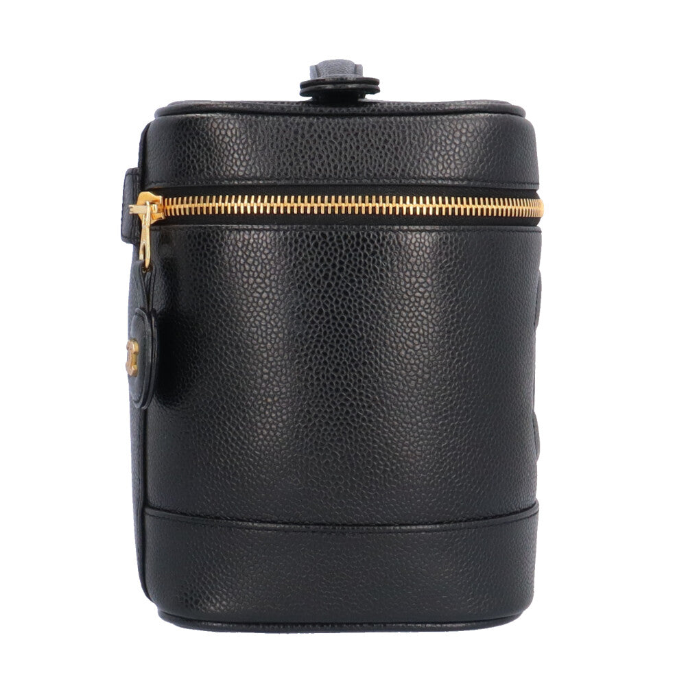 CHANEL シャネル 縦型バニティ ココマーク ハンドバッグ