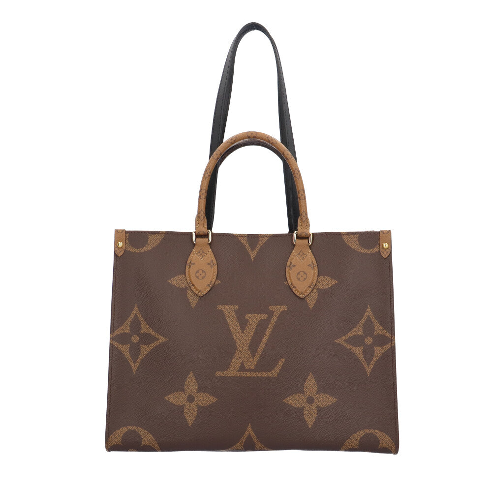 LOUIS VUITTON ルイヴィトン オンザゴーMM モノグラムジャイアント ショルダーバッグ モノグラムリバース ブラウン ユニセック –  【公式】リサイクルキング オンラインショップ