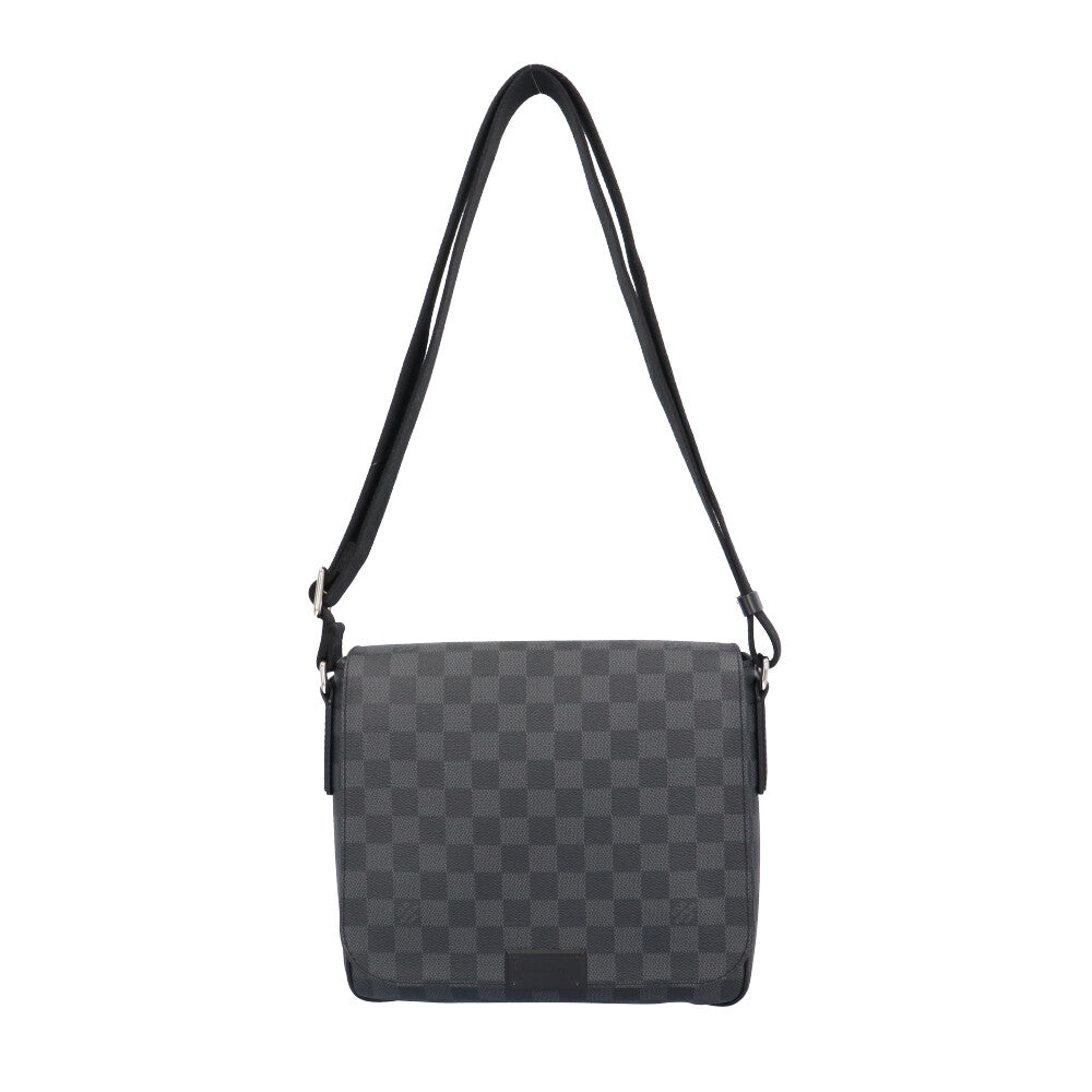 LOUIS VUITTON ルイヴィトン ディストリクトPM ダミエグラフィット ショルダーバッグ ダミエグラフィットキャンバス ブラック –  【公式】リサイクルキング オンラインショップ