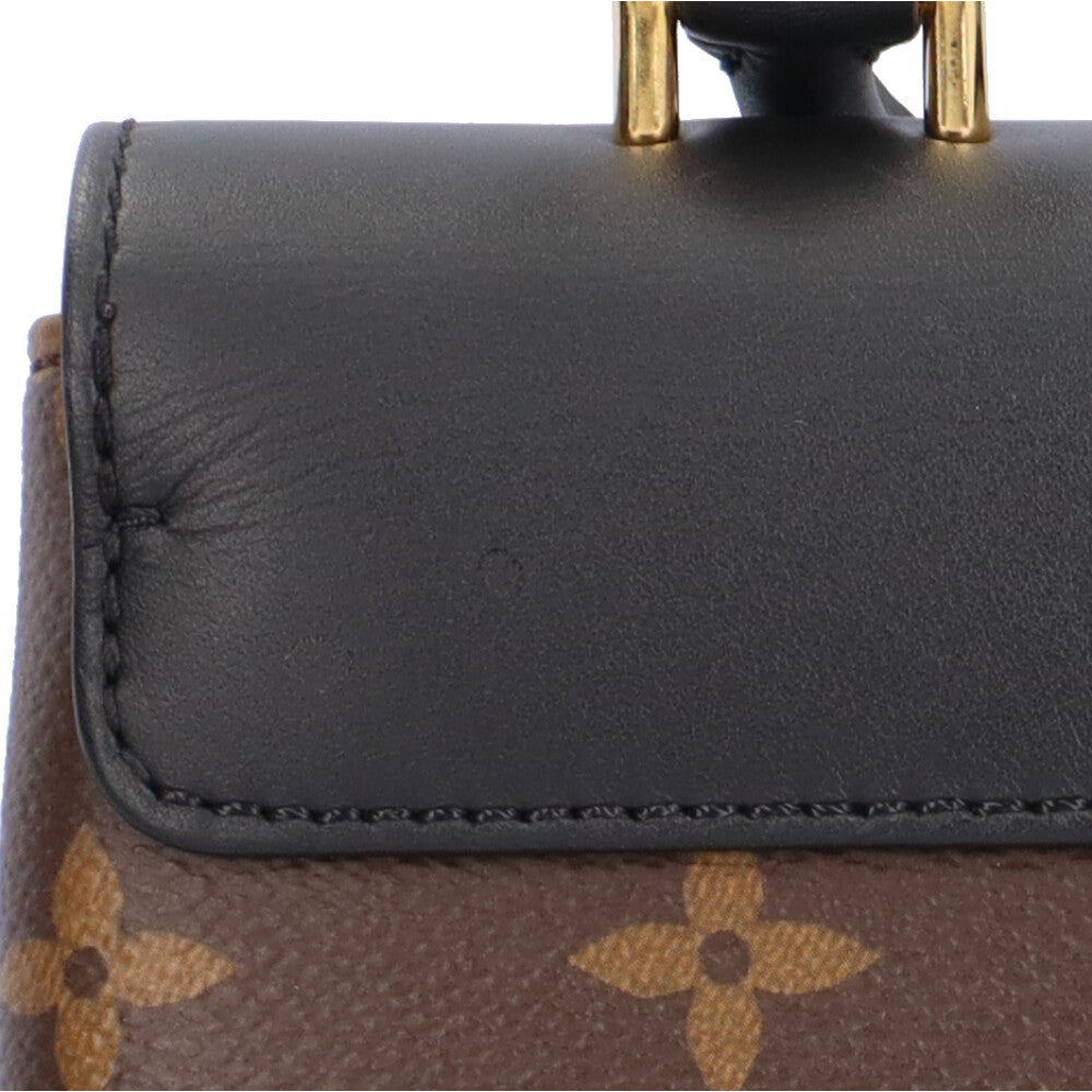 Louis Vuitton Rocky bb モノグラム ハンドバッグ LOUIS VUITTON Rocky BB Monogram Shoulder Bag Monogram Canvas Brown