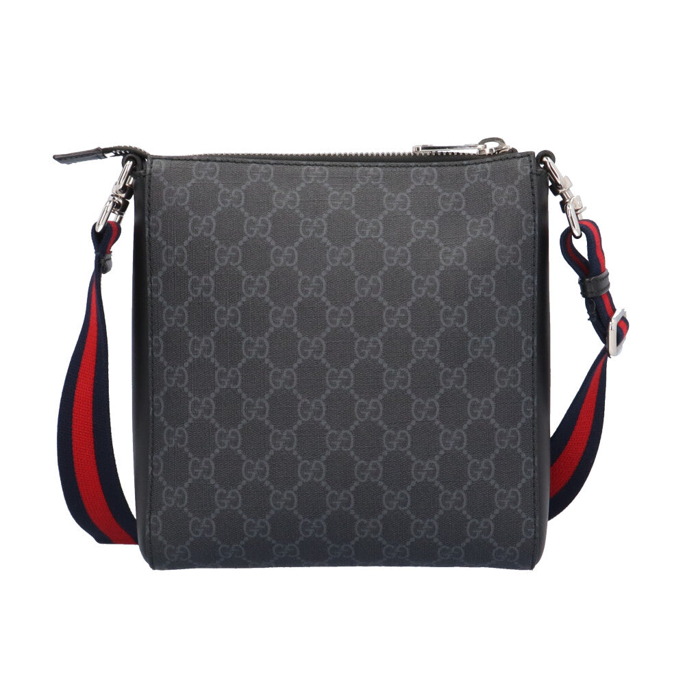 GUCCI グッチ スモールメッセンジャーバッグ GGスプリーム ショルダーバッグ PVC ブラック ユニセックス 中古 – 【公式】リサイクルキング  オンラインショップ