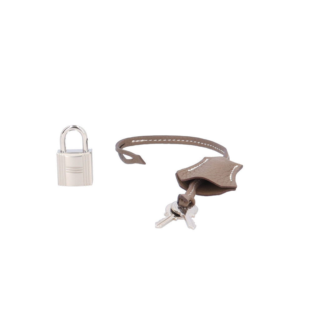 HERMES エルメス バーキン30 ハンドバッグ トゴ ベージュ レディース