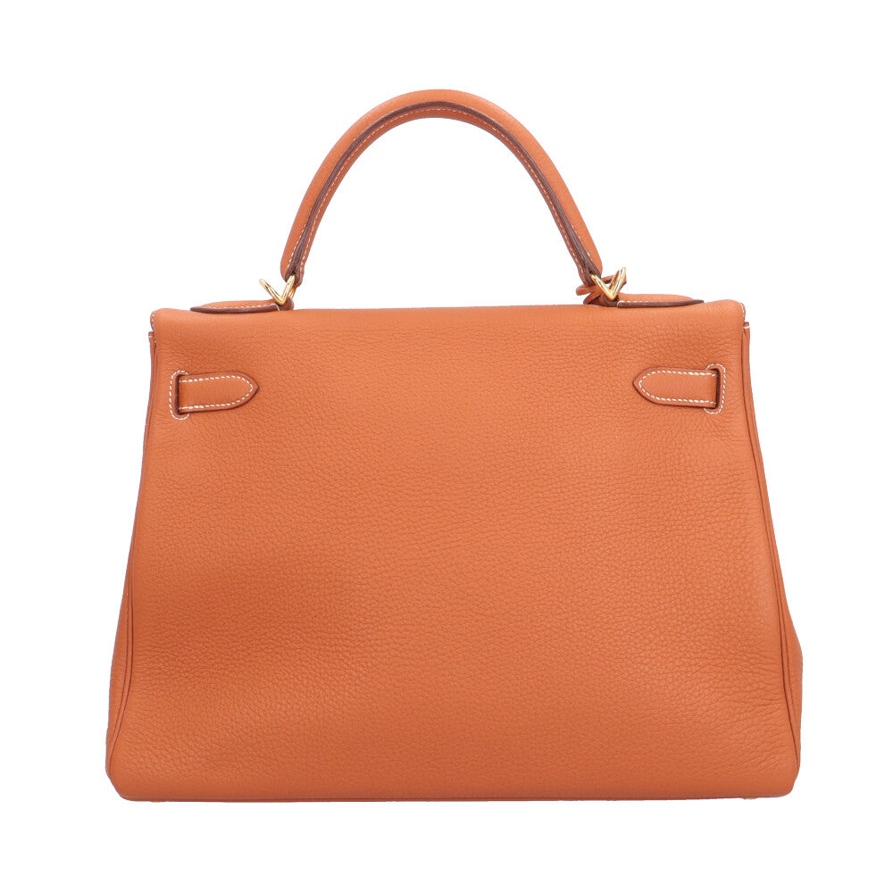 HERMES エルメス ケリー32 ショルダーバッグ トゴ ブラウン レディース HERMES エルメス ケリー32 ショルダーバッグ トゴ ブラウン レディース