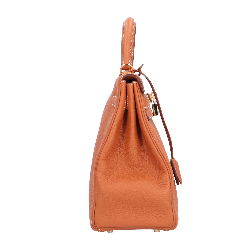 HERMES エルメス ケリー32 ショルダーバッグ トゴ ブラウン レディース