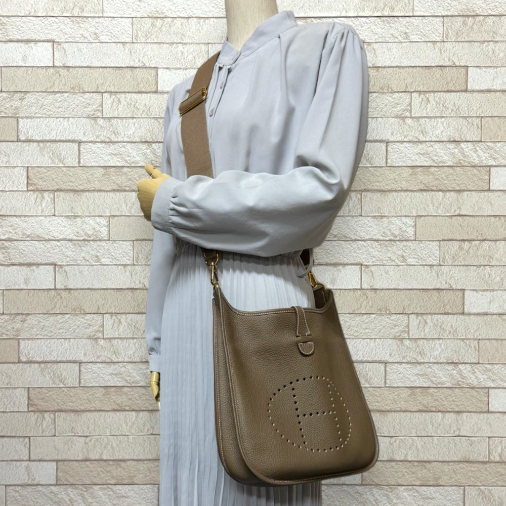 HERMES エルメス エブリンIII PM ショルダーバッグ トリヨンクレマンス