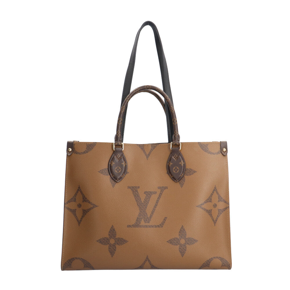 LOUIS VUITTON ルイヴィトン オンザゴーMM モノグラムジャイアント ショルダーバッグ モノグラムリバース ブラウン ユニセック –  【公式】リサイクルキング オンラインショップ