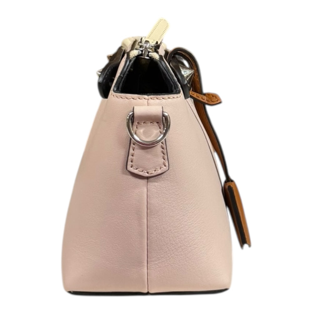 FENDI バイザウェイ ミニ シープスキン ピンク ショルダーバッグ 2WAY FENDI フェンディ バイザウェイミニ ショルダーバッグ レザー ピンク