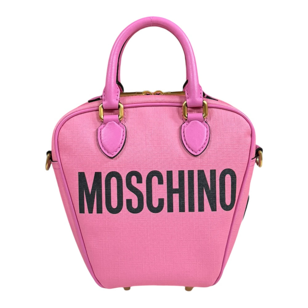 MOSCHINO モスキーノ プレイボーイコラボ ショルダーバッグ レザー ピンク レディース 中古 – 【公式】リサイクルキング オンラインショップ