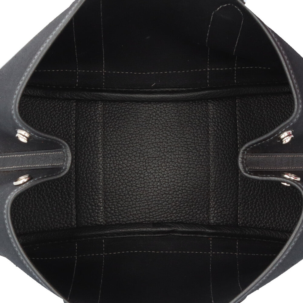 HERMES エルメス ガーデンパーティTPM ハンドバッグ キャンバス