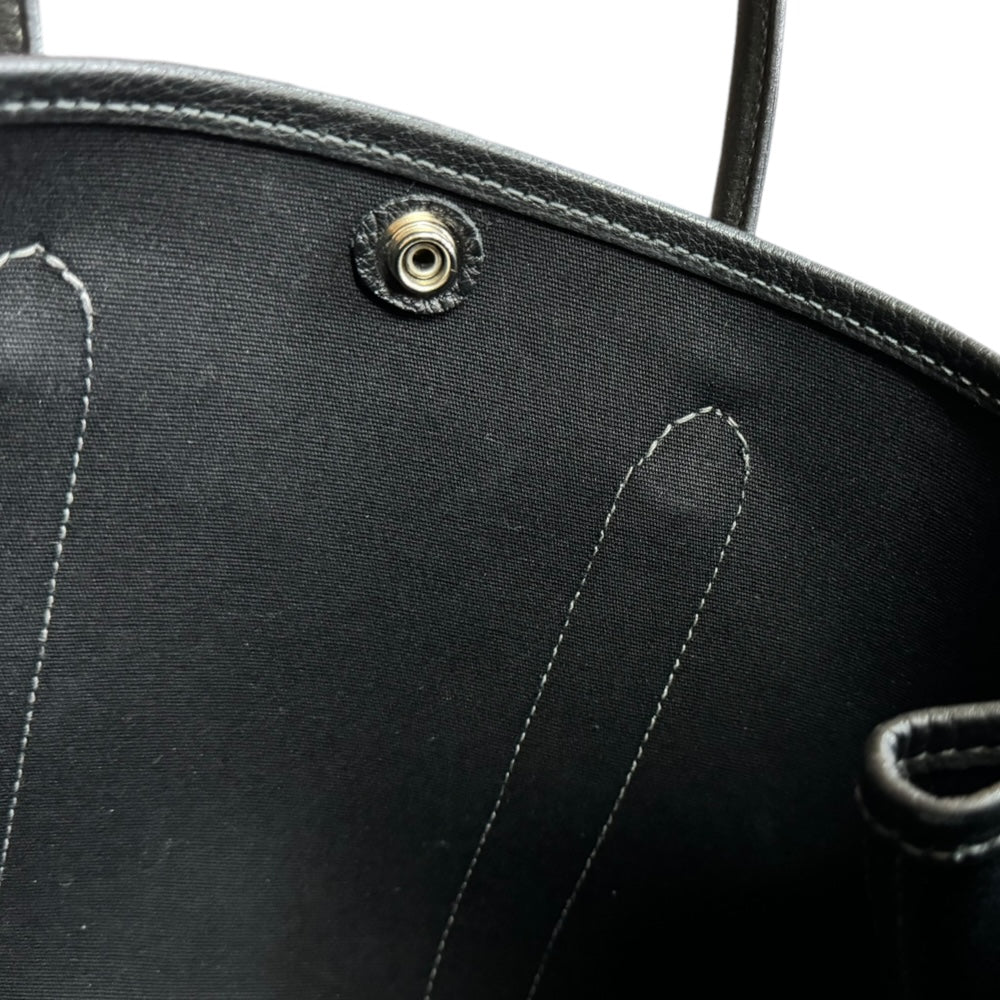 HERMES エルメス ガーデンパーティTPM ハンドバッグ キャンバス