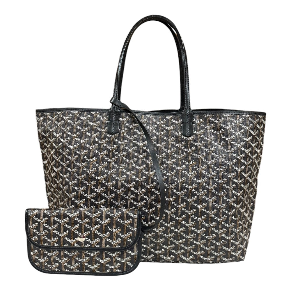 GOYARD ゴヤール サンルイPM トートバッグ PVC ブラック ユニセックス 中古 – 【公式】リサイクルキング オンラインショップ