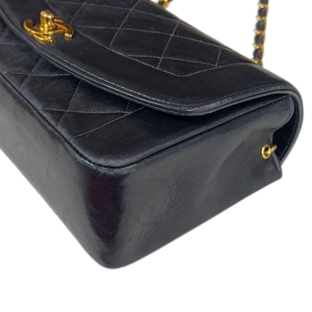 CHANEL シャネル ダイアナ マトラッセ ショルダーバッグ ラムスキン