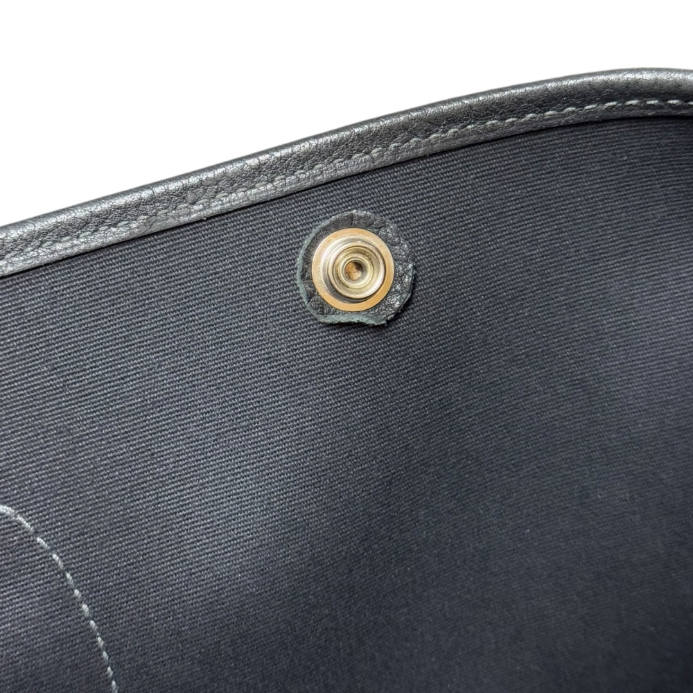 HERMES エルメス ガーデンパーティPM ハンドバッグ キャンバス