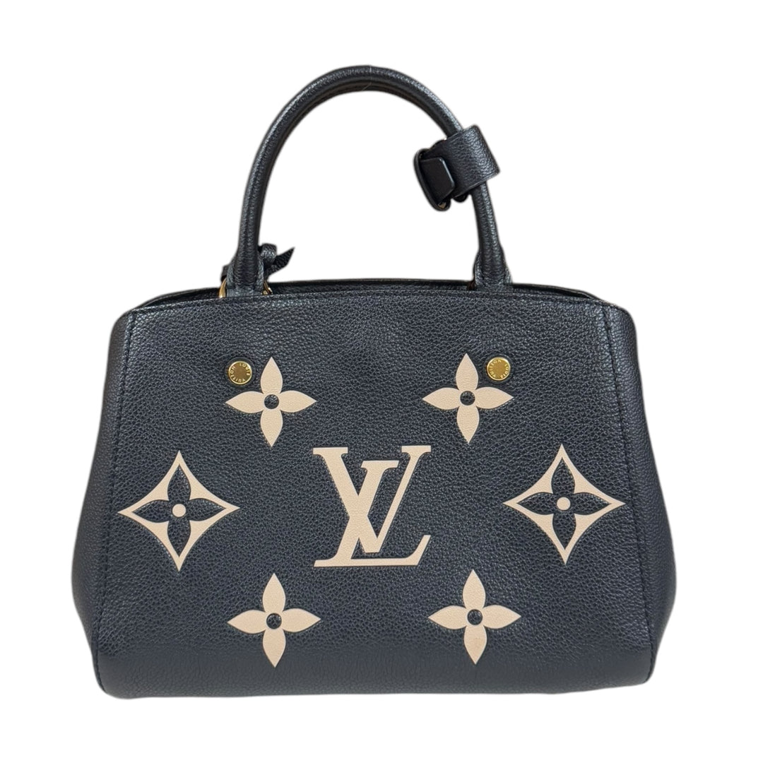 LOUIS VUITTON ルイヴィトン モンテーニュBB バイカラーモノグラムアンプラント ショルダーバッグ モノグラムアンプラント ブラ –  【公式】リサイクルキング オンラインショップ