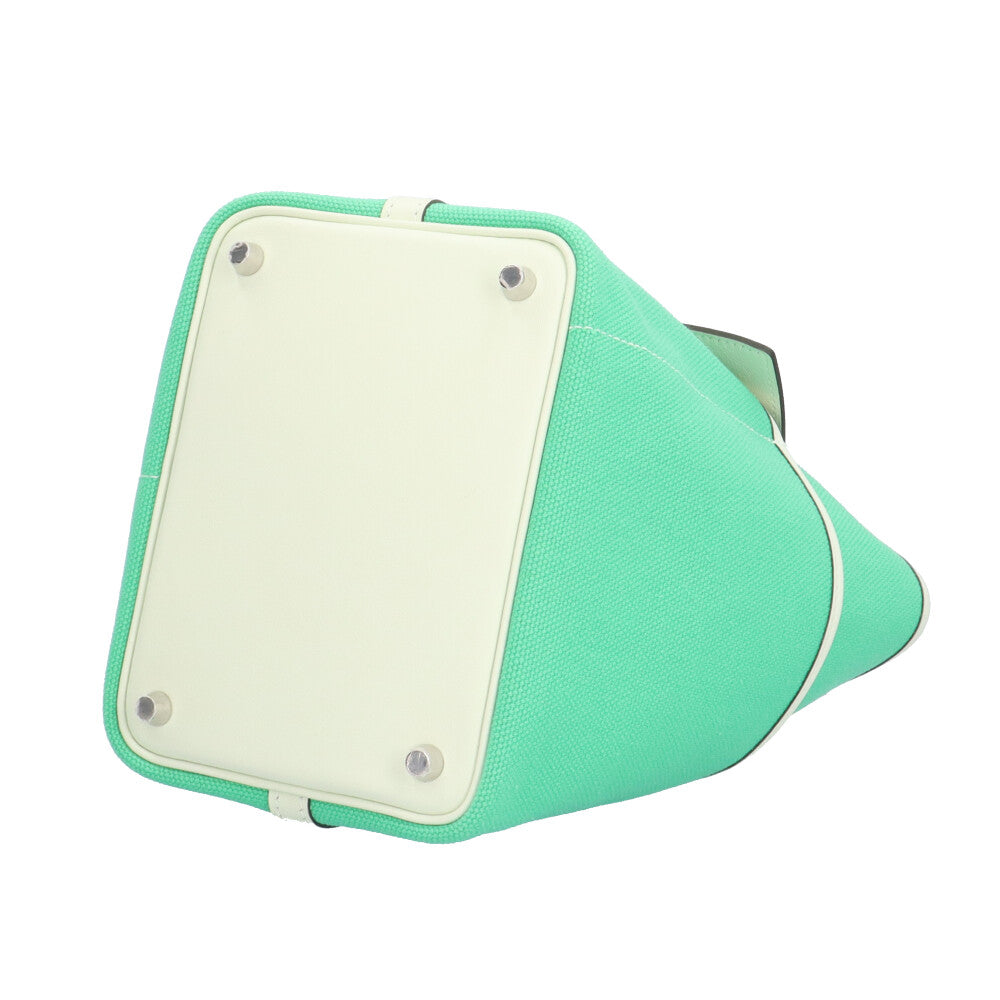 HERMES エルメス ピコタンロックカーゴPM ハンドバッグ トワルゴエラン